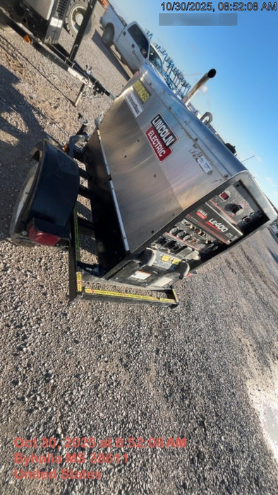 2024 Lincoln Electric LE400 Kubota V1505, Trlr, Cable Rack, Light Kit, ES Decals, T3