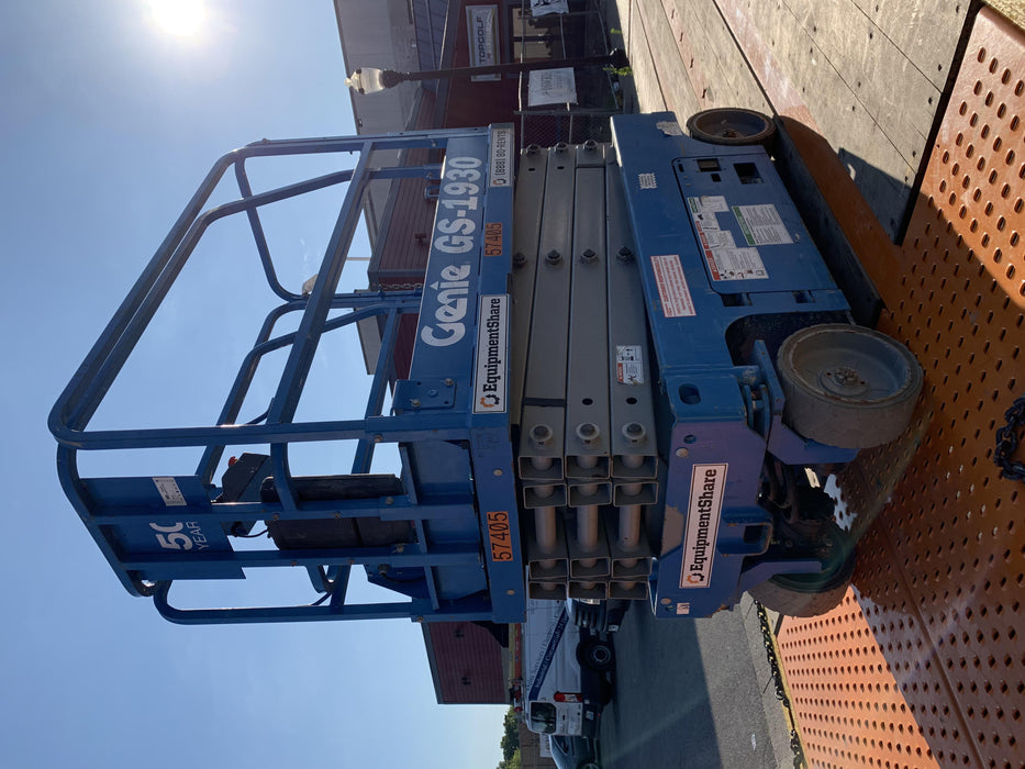 2016 Genie GS-1930 Standard Rental Specs