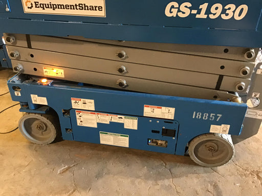 2018 Genie GS-1930 Genie GS-1930 Scissor Lift w/Standard Options