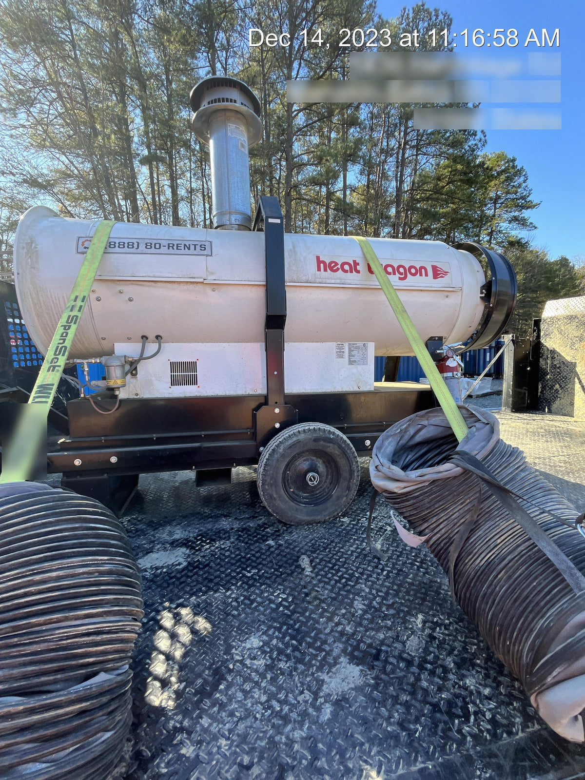2021 HEAT WAGON HVF410