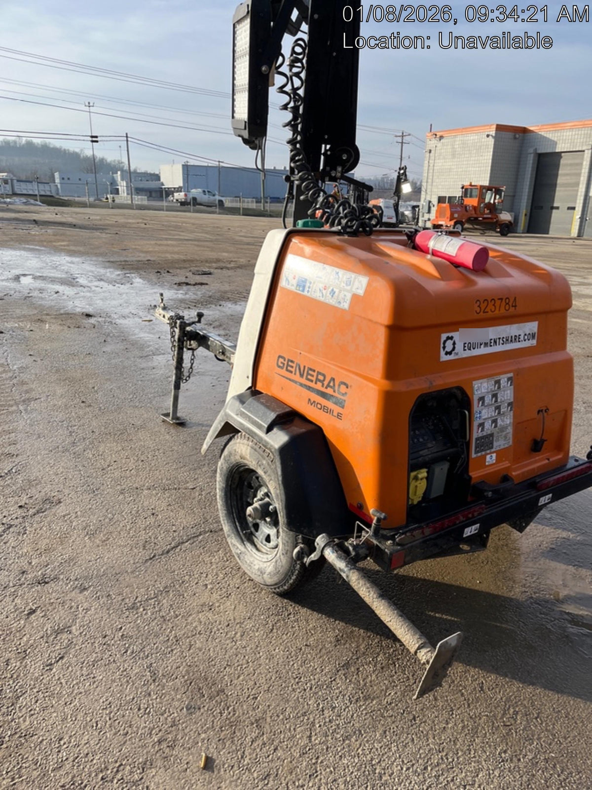 2023 Generac MLT2 Diesel, Flex Switch 120V Input, Powerzone Controller, (4) 320W LED Lights, 4kW Generator, 39.9 Gal Fuel Tank, 2" Ball, T3