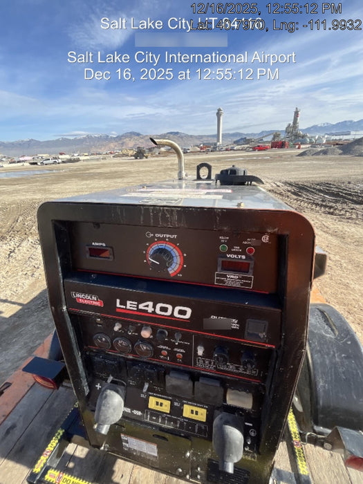 2024 Lincoln Electric LE400 Kubota V1505, Trlr, Cable Rack, Light Kit, ES Decals, T3