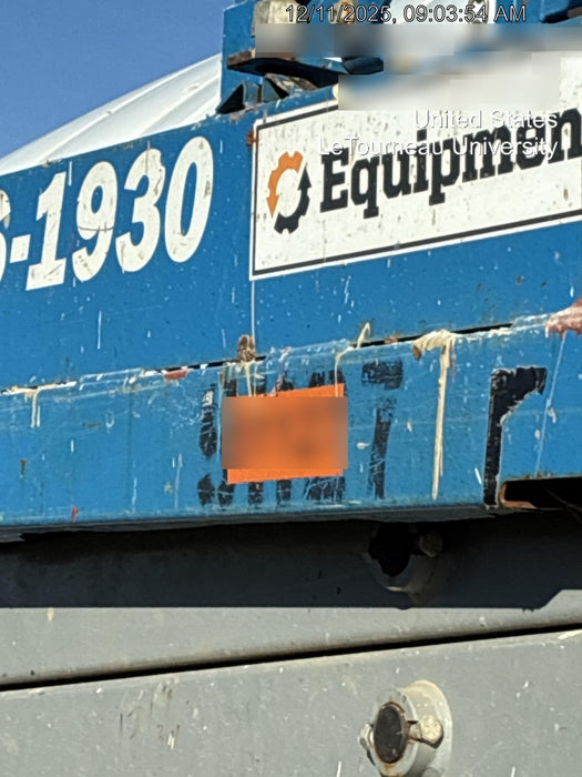 2019 Genie GS-1930 Fixed Rails with Chain Entry