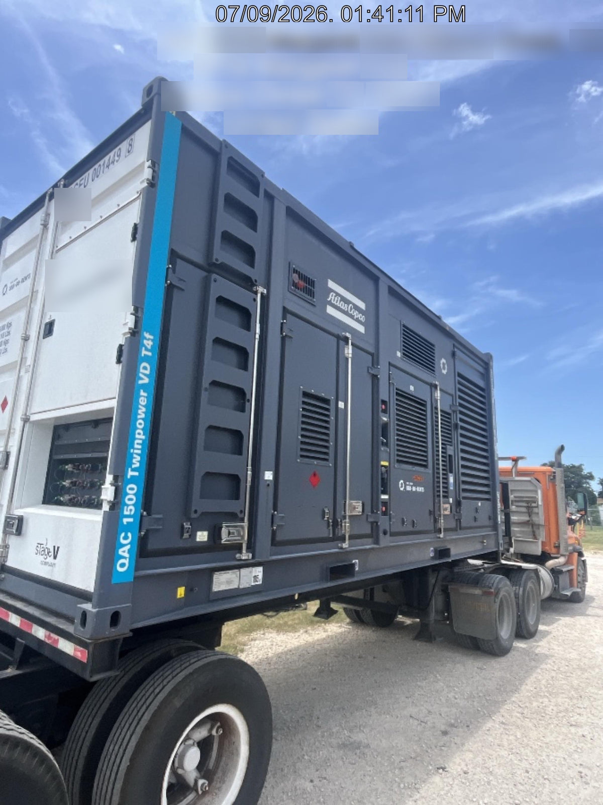 2022 ATLAS COPCO QAC 1500
