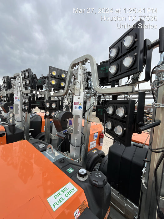 2024 Wanco WLTT-4MM4K Diesel, Deep Sea Controller, Shore Power Plug, Auto Start, (4) 350W LED Floodlights, 4kW Generator, 60 Gal Fuel Tank, 2" Ball, T3