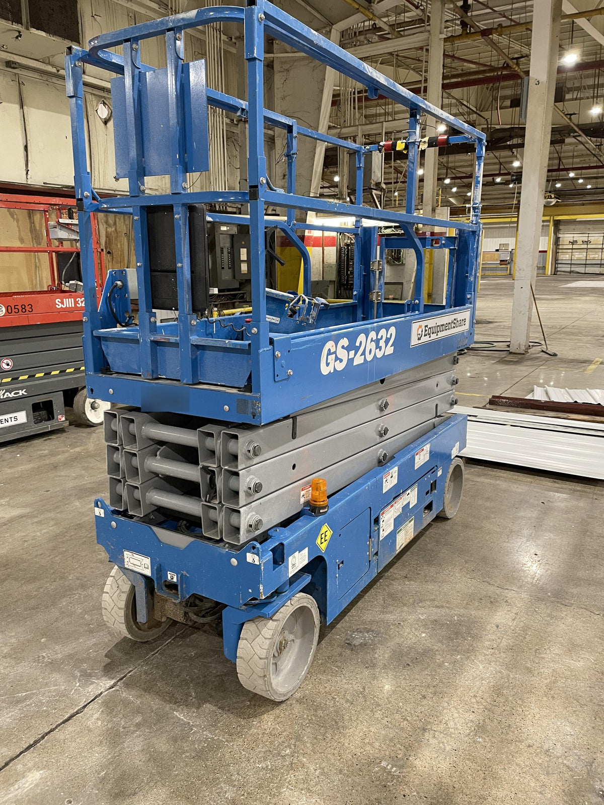 2019 Genie GS-2632 Folding Rails, Swing Gate, EE Rated