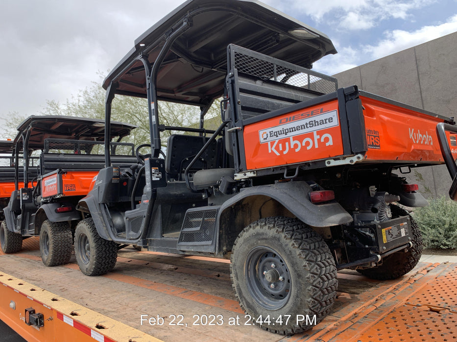 2022 Kubota RTV-X1140W-H Plastic Canopy, Windshield Acrylic Clear, LED Strobe Light, Wire Harness Kit, Back up Alarm