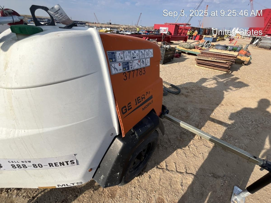 2023 Generac MLT2 Diesel, Flex Switch 120V Input, Powerzone Controller, 
(4) 320W LED Lights, 4kW Generator, 39.9 Gal Fuel Tank, 2" Ball, T3