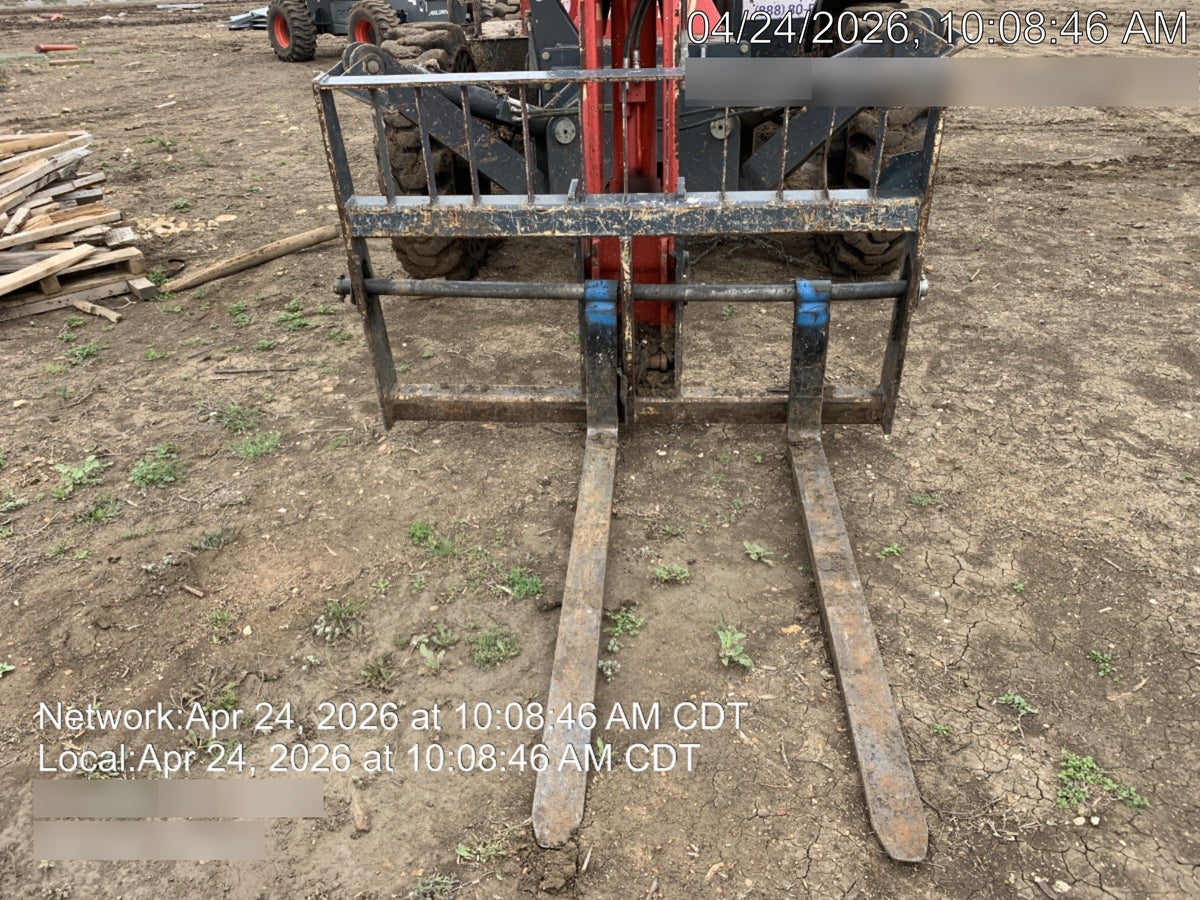 2018 Manitou MTA10055 MTA10055 - 120 HP T4, Canopy, Worklights/Strobe, Beacon, 66" Carriage, 60" Forks, Solid Tires, Lift Hook, Aux Hydraulics