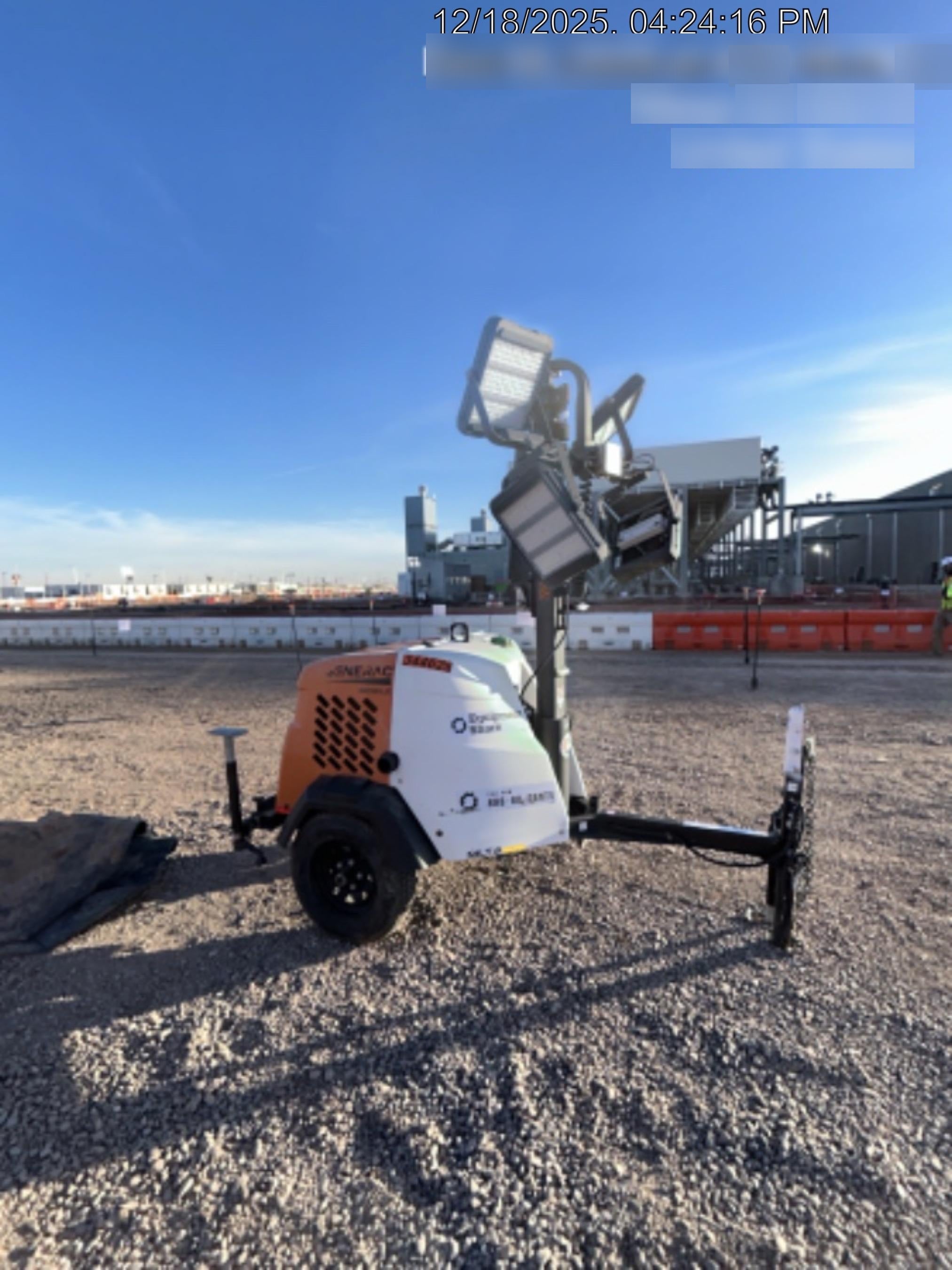 2023 Generac MLT2 Diesel, Flex Switch 120V Input, Powerzone Controller, (4) 320W LED Lights, 4kW Generator, 39.9 Gal Fuel Tank, 2" Ball, T3