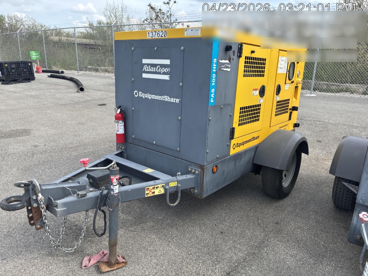 2021 ATLAS COPCO PAS 100 HF CS Enclosed