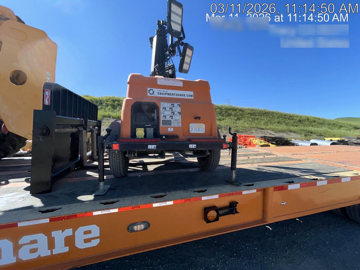 2023 Generac MLT2 Diesel, Flex Switch 120V Input, Powerzone Controller, (4) 320W LED Lights, 4kW Generator, 39.9 Gal Fuel Tank, 2" Ball, T3