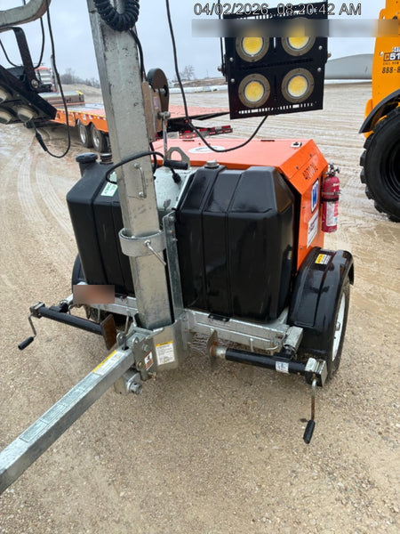 2024 Wanco WLTT-4MM4K Diesel, Deep Sea Controller, Shore Power Plug, Auto Start, (4) 350W LED Floodlights, 4kW Generator, 60 Gal Fuel Tank, 2" Ball, T3