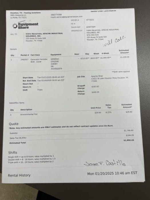 2024 GENERAC GP9200E