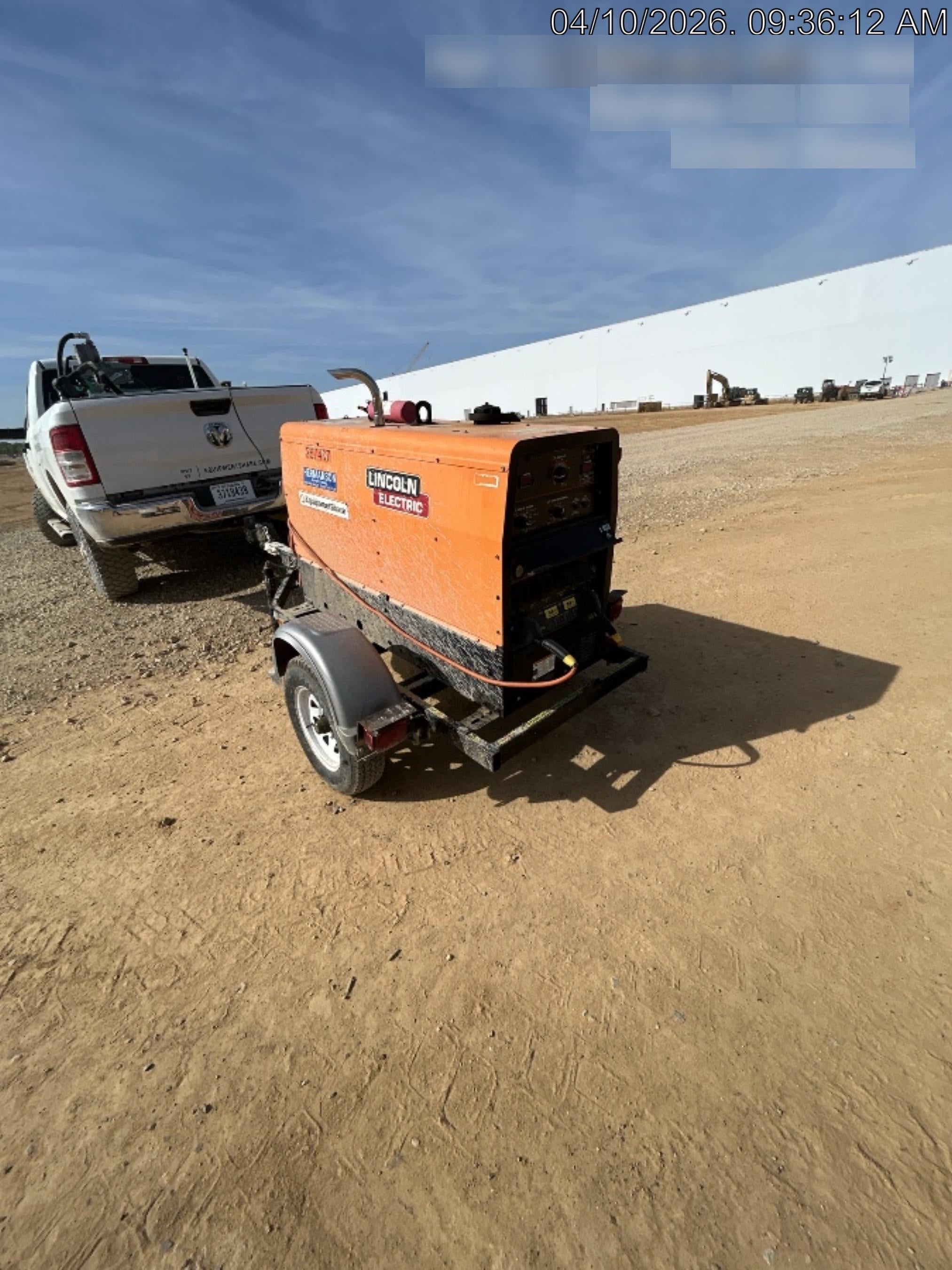 2022 Lincoln Electric LE400 Kubota V1505, Trlr, Cable Rack, Light Kit, ES Decals, T3