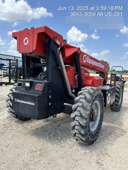 2020 Manitou MTA10055 Cab/Heat/Air, 120 HP, Solid Tires, Work Lights, Lift Hook, Auxiliary Hydraulics w/66" Carriage and 60" Forks