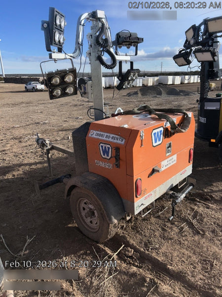 2024 Wanco WLTT-4MM4K Diesel, Deep Sea Controller, Shore Power Plug, Auto Start, (4) 350W LED Floodlights, 4kW Generator, 60 Gal Fuel Tank, 2" Ball, T3