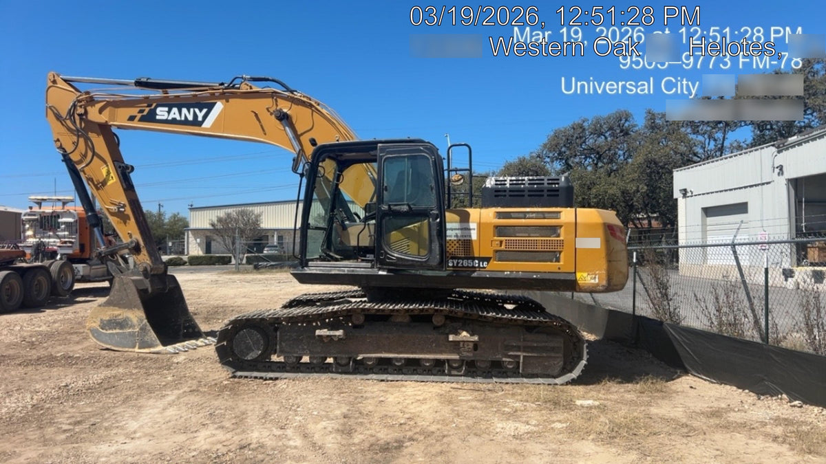 2018 SANY SY265C LC