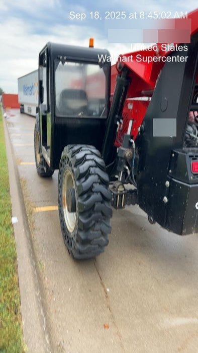 2019 Manitou MTA8044 74hp T4F, Open ROPS, Cab and Boom LED work lights, Auxiliary Hydraulics, Solid Tires, Amber strobe, Lift Hook 66" Carriage, 60" Forks