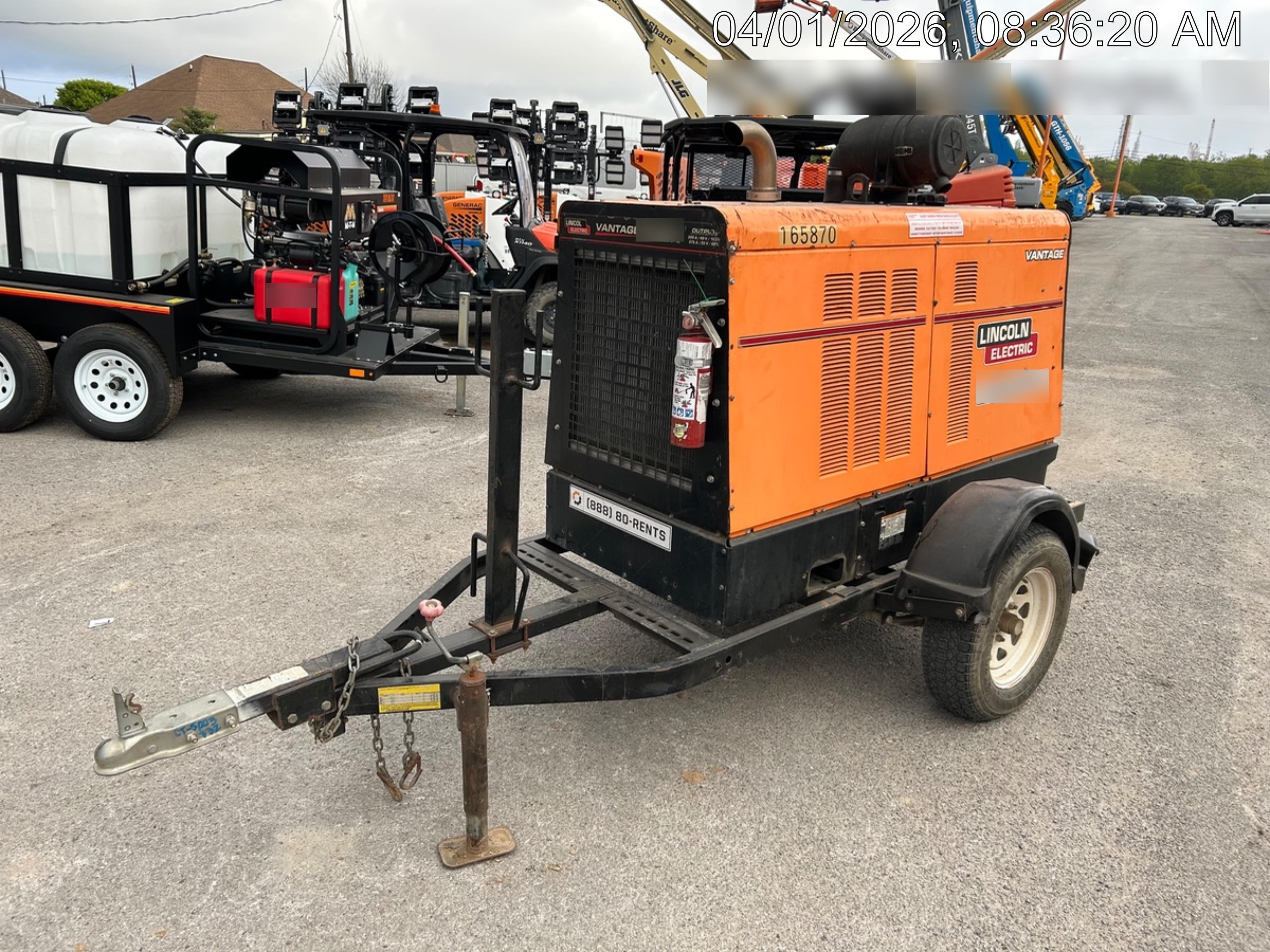 2021 Lincoln Electric Vantage 549X VANTAGE 549X READY-PAK 3 (EQUIPMENTSHARE)