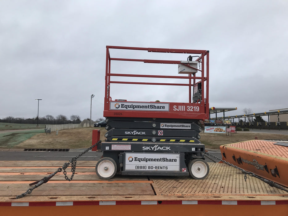 2019 Skyjack SJIII-3219 Standard Options, Trojan Batteries