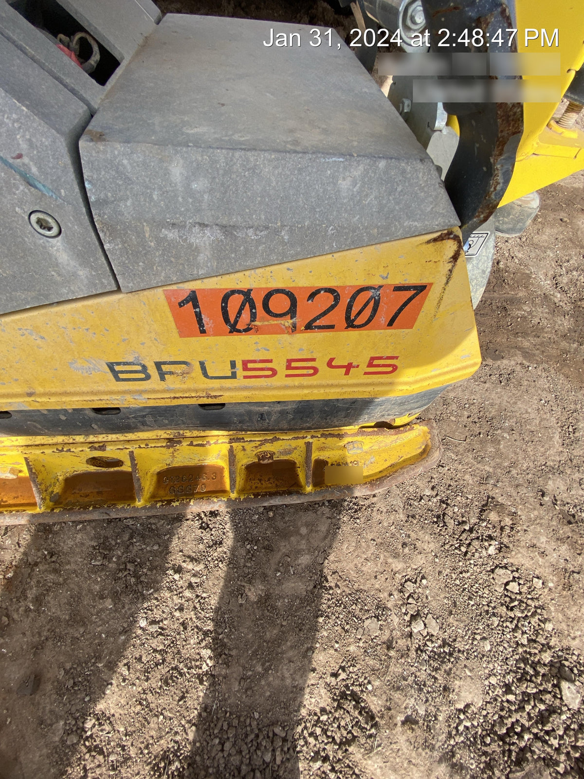 2020 WACKER NEUSON BPU5545A