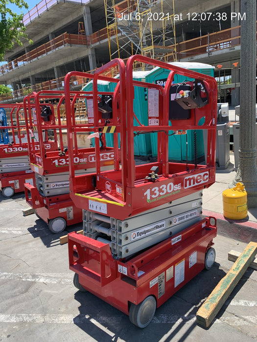 2020 MEC 1330SE Solid NM Tires, Steel Swing out Doors, LCS, Beacon, 900W Inverter