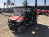 2020 Kubota RTV-X1140W-H Canopy, 4-Seater, Diesel, Windshield Acrylic Clear, Strobe Light, Backup Alarm