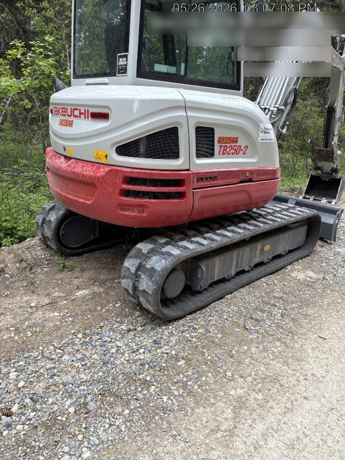 2024 TAKEUCHI TB250-2CR