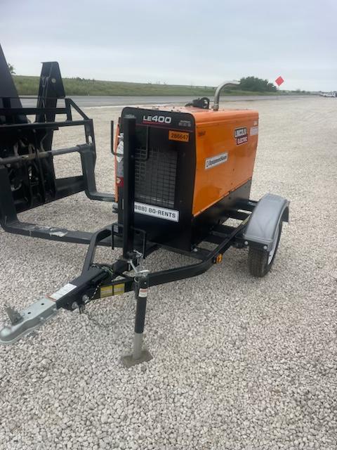 2022 Lincoln Electric LE400 Kubota V1505, Trlr, Cable Rack, Light Kit, ES Decals, T3