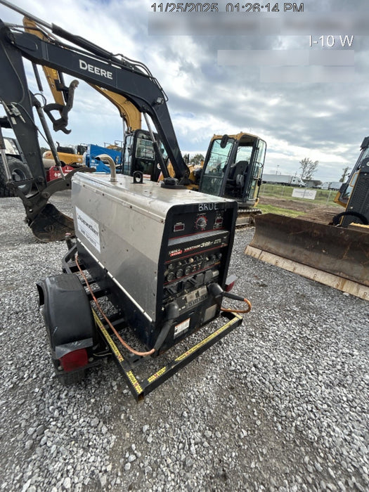 2020 Lincoln Electric Vantage 322 Welder Ready-Pak 3, w/ GPS & Decals (includes trailer, cable rack, fender light kit)