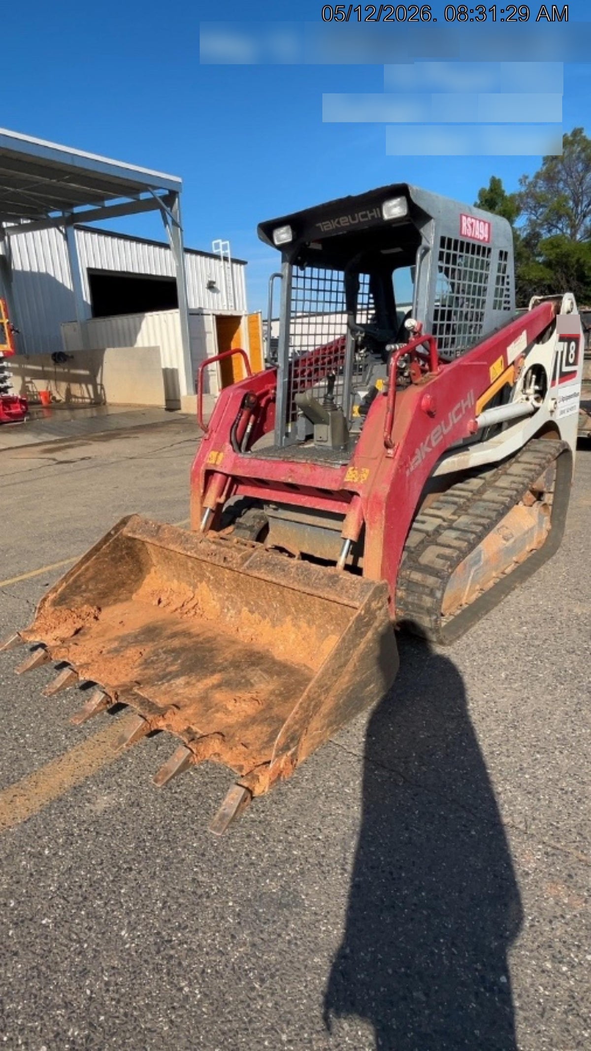 2019 TAKEUCHI TL8W
