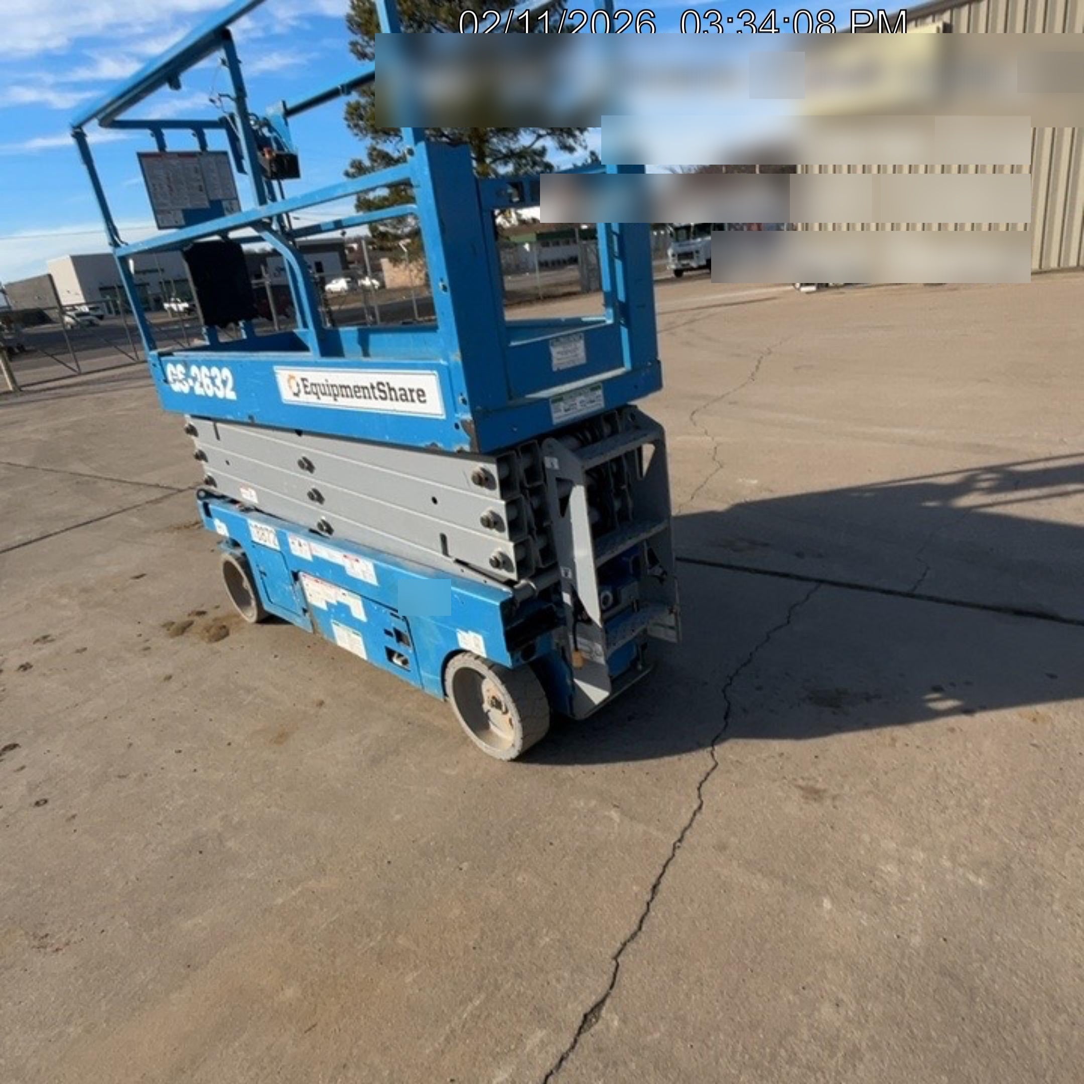 2018 Genie GS-2632 GENIE GS-2632 w/Fixed Rail, Chain Entry