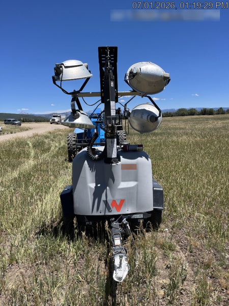 2019 Wacker Neuson LTV6L-MH Wacker Neuson LTV6L Mobile Light Tower w/Fuel Level Sensor Installed
