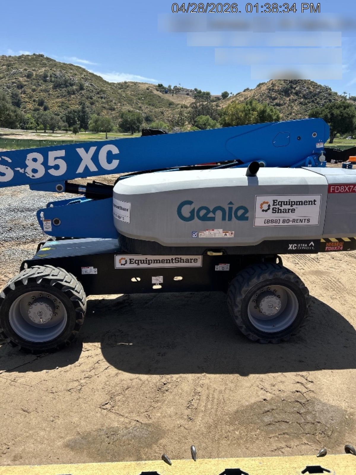 2022 GENIE S-85 XC