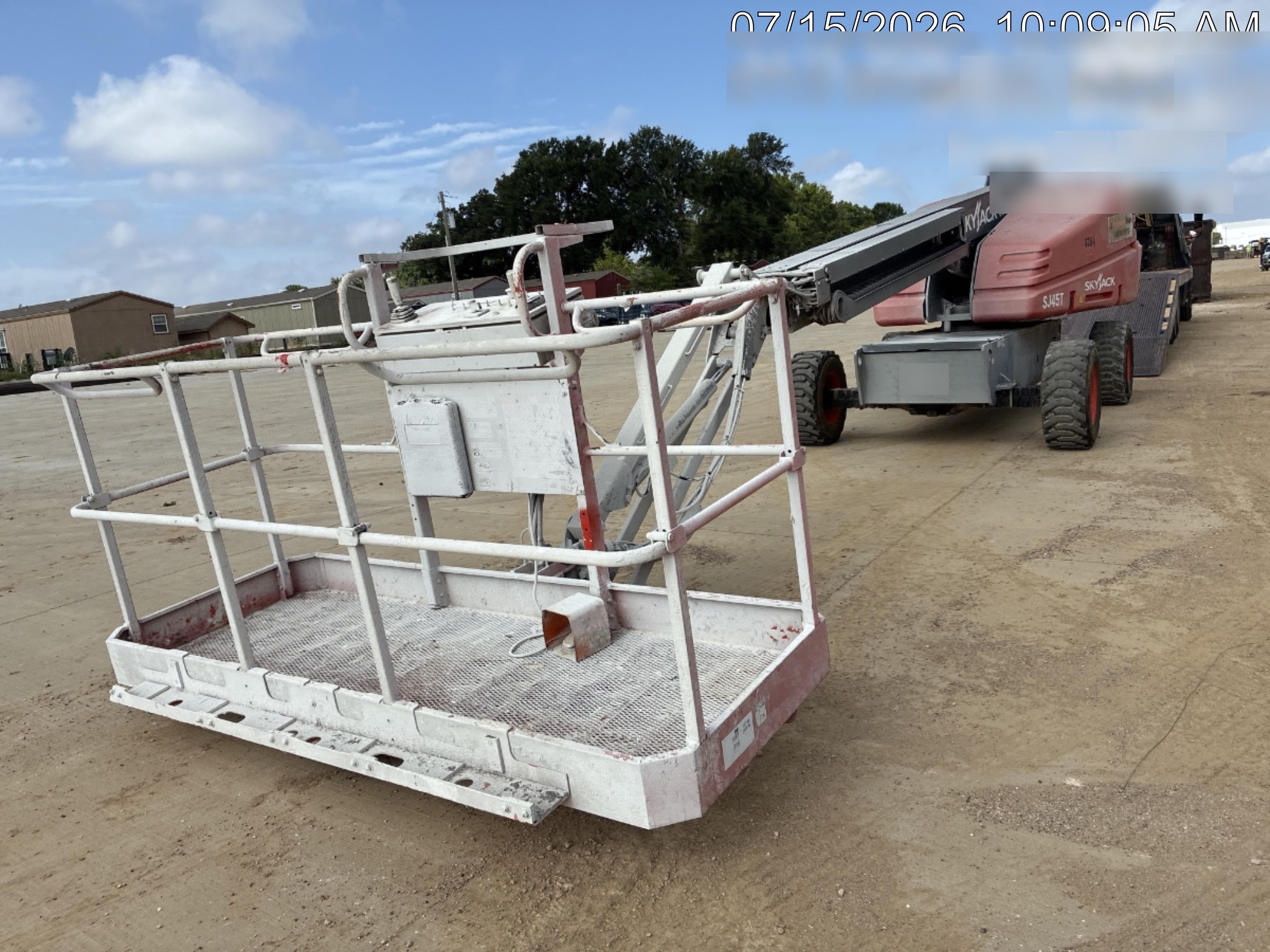 2017 Skyjack SJ45T+ Skyjack 45T, Diesel Engine, Foam Filled Tires,36x96" Platform, Extended Warranty 5yr/5k hr