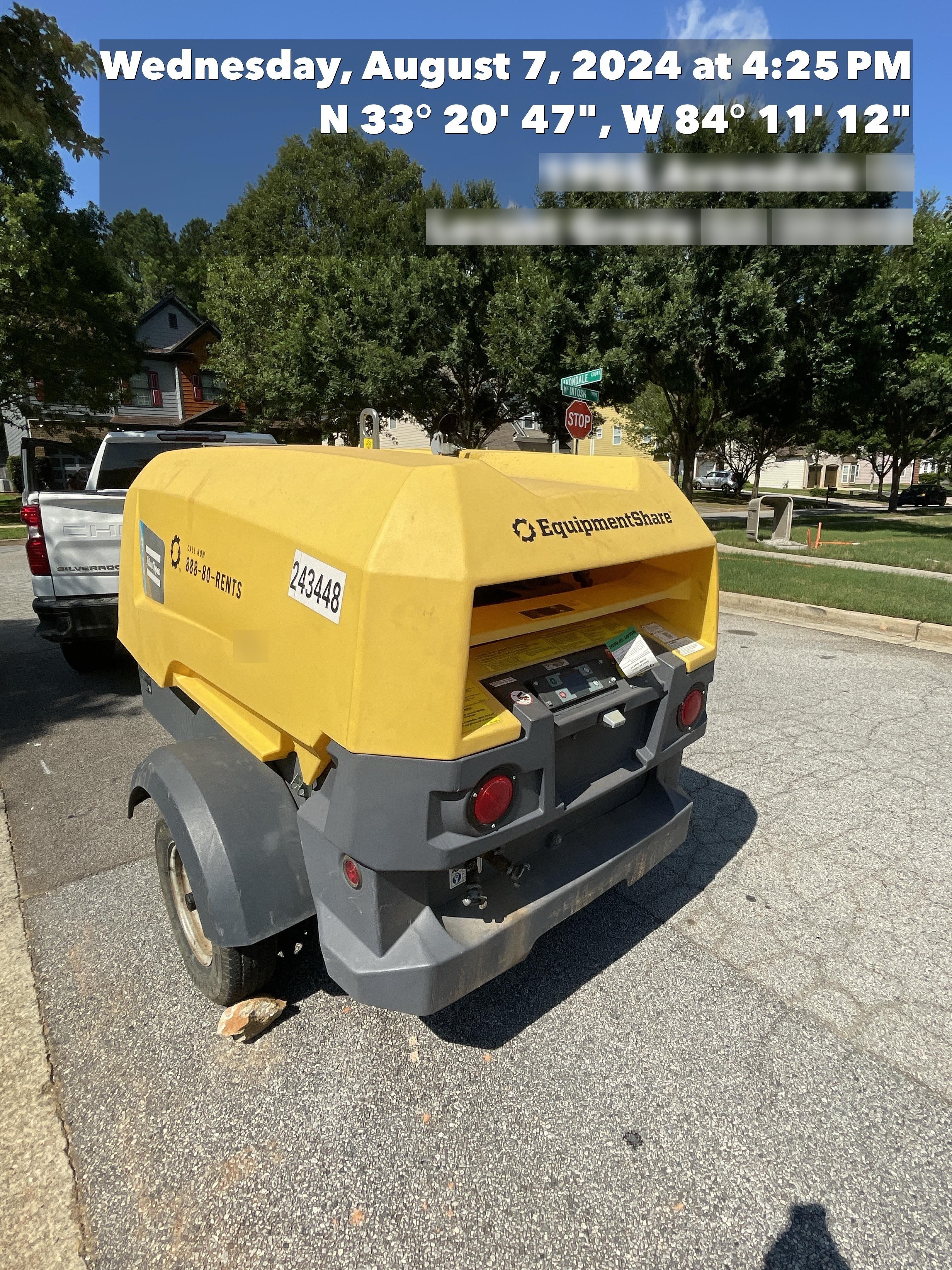 2022 ATLAS COPCO XAS188 CWK