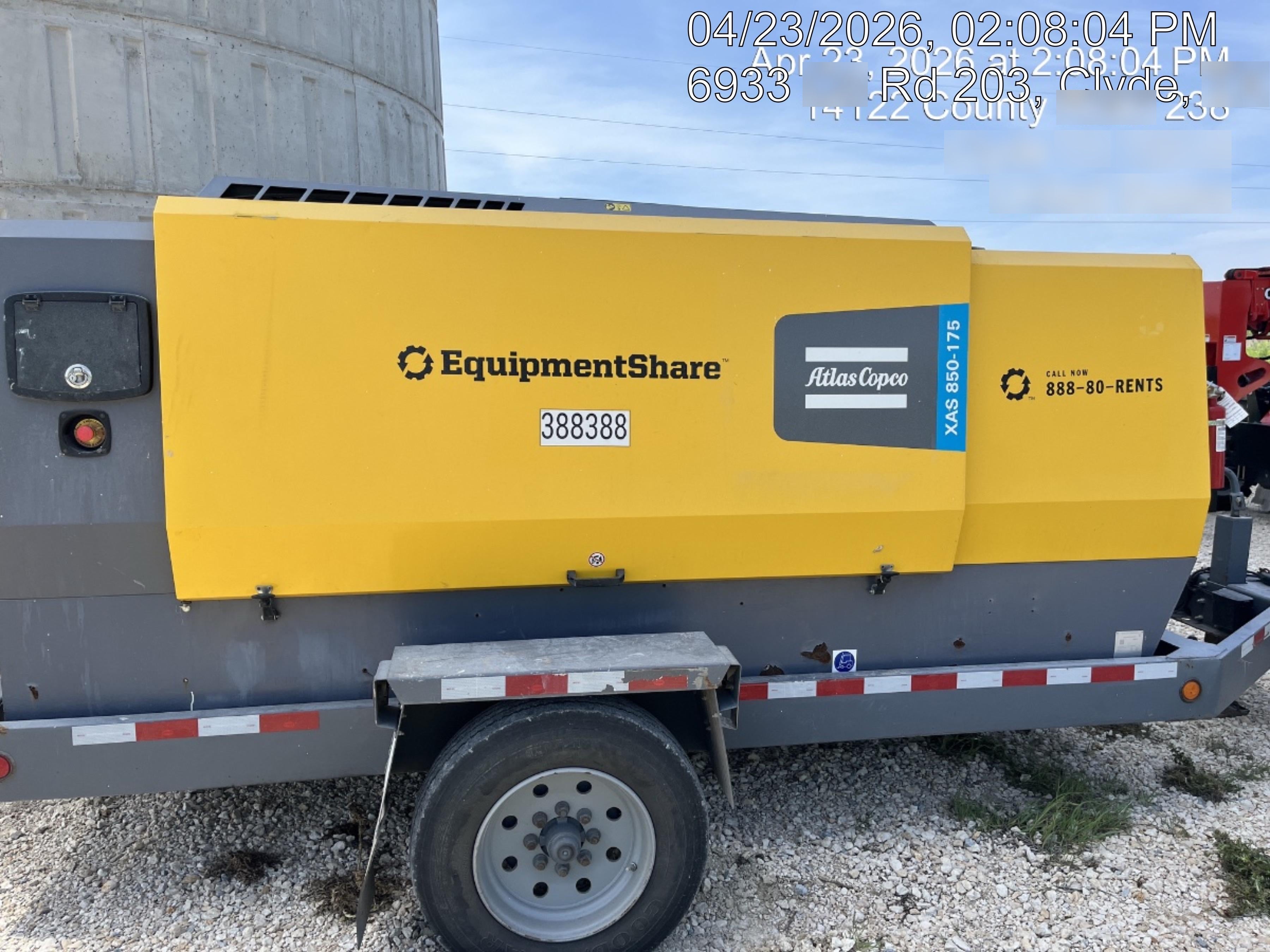 2024 ATLAS COPCO XAS 850