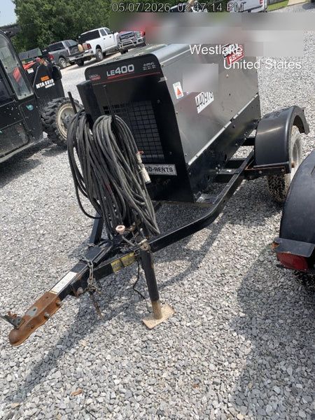 2024 Lincoln Electric LE400 Kubota V1505, Trlr, Cable Rack, Light Kit, ES Decals, T3