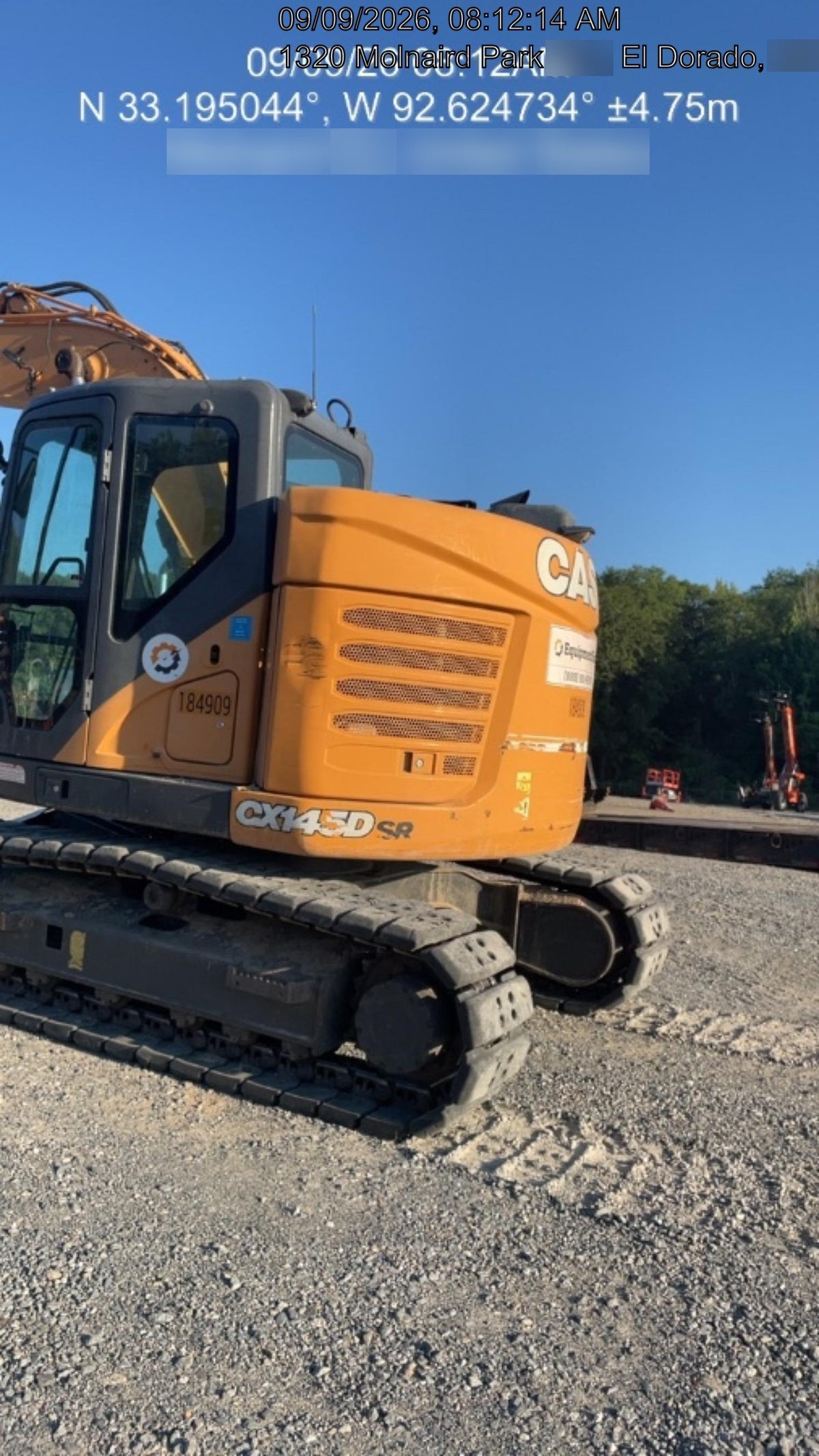 2021 CASE CX145D SR