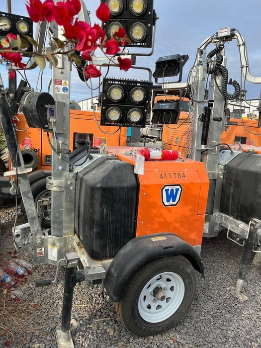 2024 Wanco WLTT-4MM4K Diesel, Deep Sea Controller, Shore Power Plug, Auto Start, (4) 350W LED Floodlights, 4kW Generator, 60 Gal Fuel Tank, 2" Ball, T3
