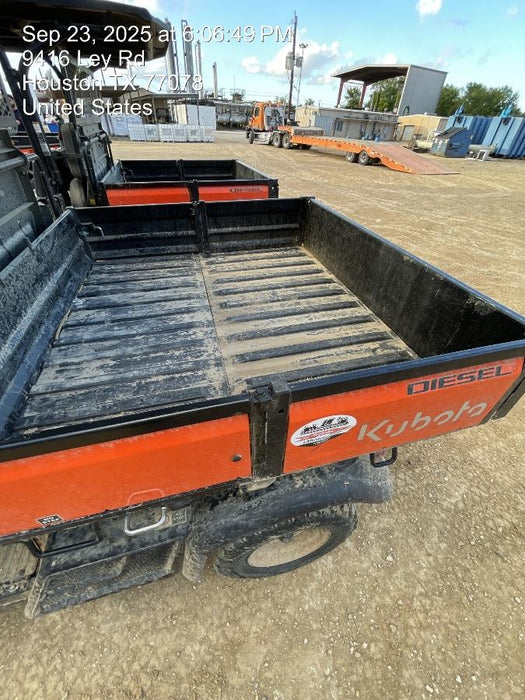 2022 Kubota RTV-X1140W-H Plastic Canopy, Windshield Acrylic Clear, LED Strobe Light, Wire Harness Kit, Back up Alarm