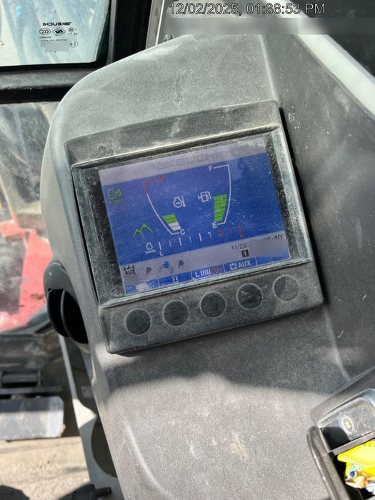 2020 Takeuchi TB250-2C Cab/Heat/Air, Rubber Tracks, Manual TAG QC