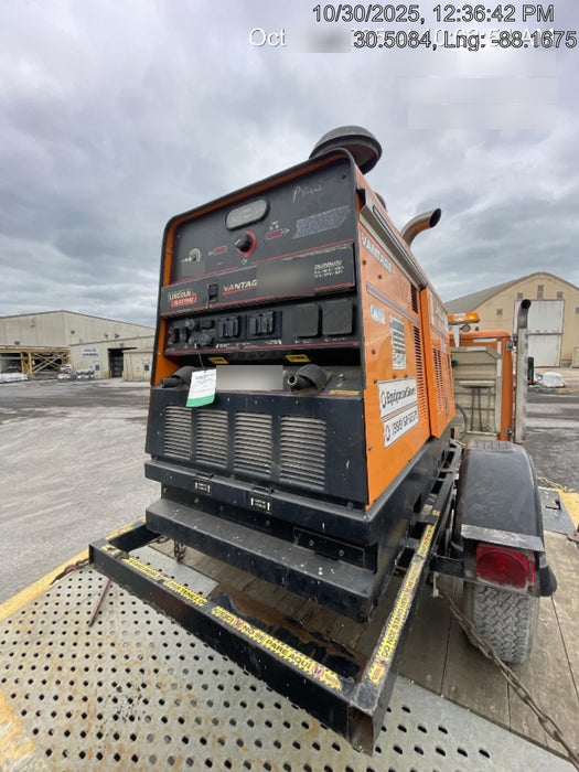 2021 Lincoln Electric Vantage 549X Ready Pak 3, ORANGE (includes trailer, cable rack, fender light kit)