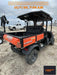 2020 Kubota RTV-X1140W-H 4WD utility cart -LED strobe -Windshield tempered glass -Plastic canopy -Wire harness kit -Backup alarm