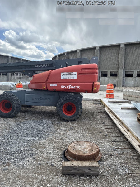 2019 Skyjack SJ66T Diesel, Foam Filled Tires, Welder Ready Package, Beacon