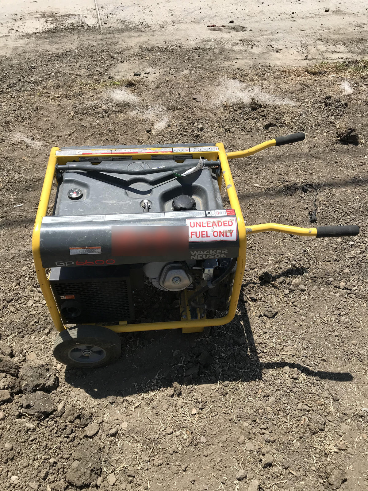 2018 WACKER NEUSON GP6600A