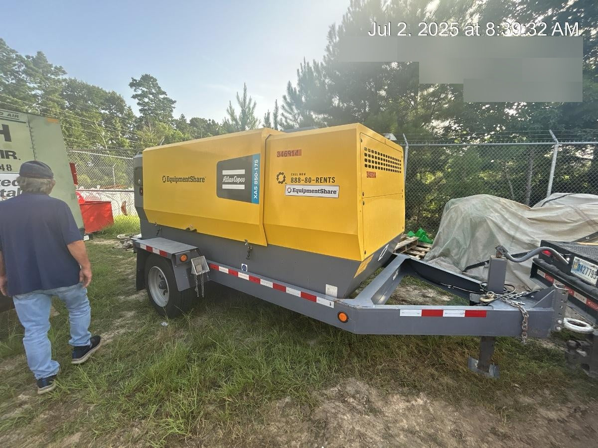 2023 ATLAS COPCO XAS 850