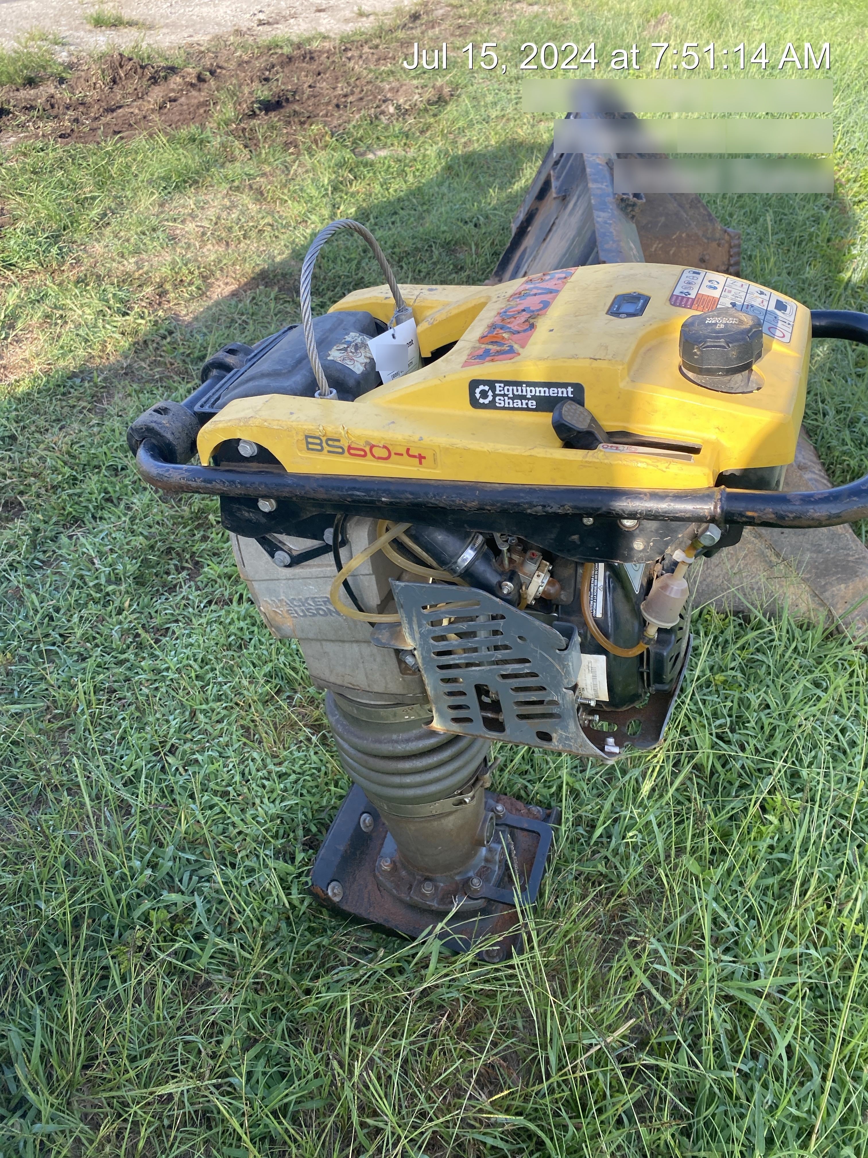 2020 WACKER NEUSON BS60-4As