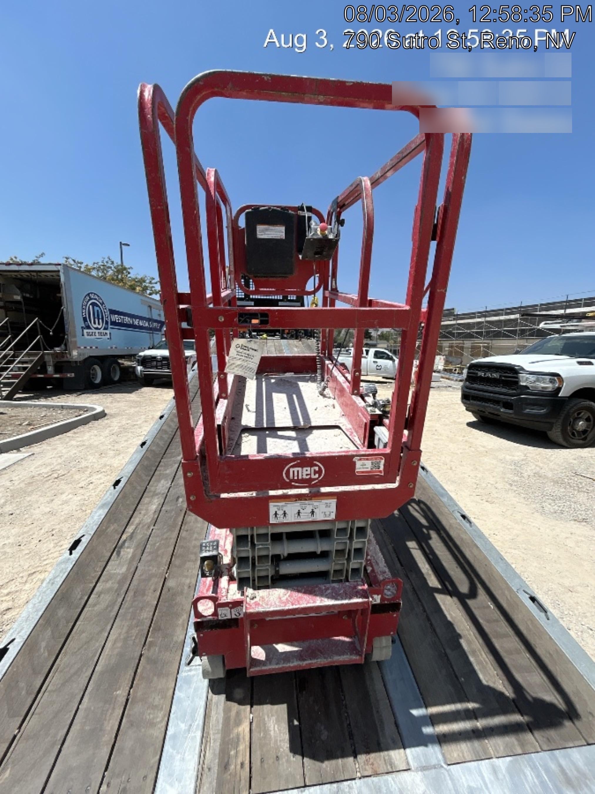 2020 MEC 1330SE Solid NM Tires, Steel Swing out Doors, LCS, Beacon, 900W Inverter